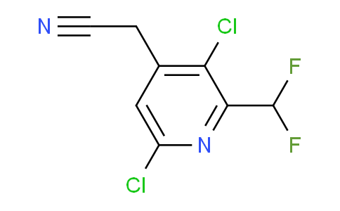 AM138748 | 1806894-49-4 | 3,6-Dichloro-2-(difluoromethyl)pyridine-4-acetonitrile