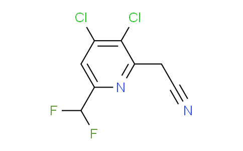 3,4-Dichloro-6-(difluoromethyl)pyridine-2-acetonitrile