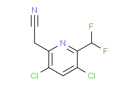 AM138757 | 1806894-60-9 | 3,5-Dichloro-2-(difluoromethyl)pyridine-6-acetonitrile