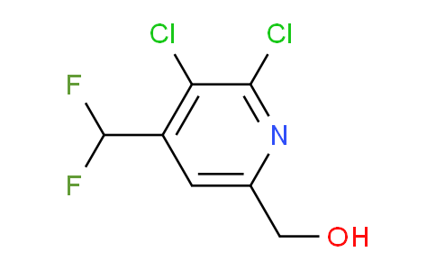 2,3-Dichloro-4-(difluoromethyl)pyridine-6-methanol