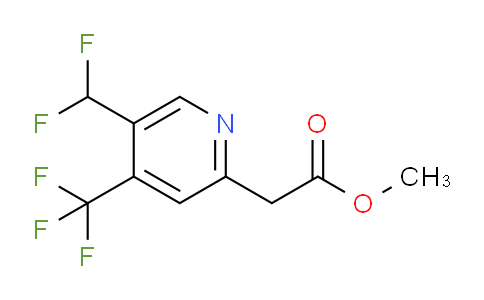 AM138790 | 1805232-37-4 | Methyl 5-(difluoromethyl)-4-(trifluoromethyl)pyridine-2-acetate
