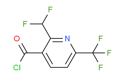 AM138791 | 1805951-54-5 | 2-(Difluoromethyl)-6-(trifluoromethyl)pyridine-3-carbonyl chloride