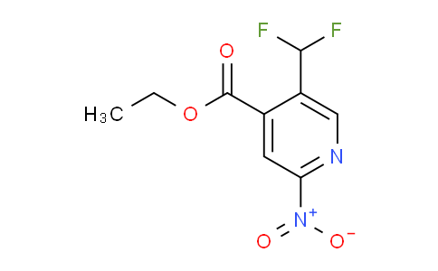 AM138793 | 1805326-70-8 | Ethyl 5-(difluoromethyl)-2-nitropyridine-4-carboxylate