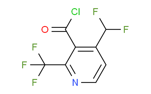 AM138798 | 1805952-00-4 | 4-(Difluoromethyl)-2-(trifluoromethyl)pyridine-3-carbonyl chloride