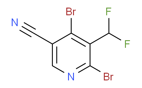 AM138803 | 1804706-53-3 | 5-Cyano-2,4-dibromo-3-(difluoromethyl)pyridine