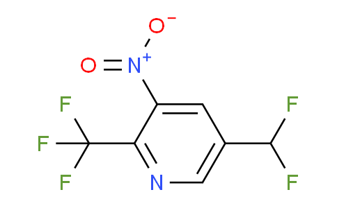 AM138807 | 1805313-38-5 | 5-(Difluoromethyl)-3-nitro-2-(trifluoromethyl)pyridine