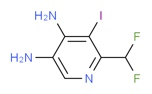 AM138812 | 1804695-53-1 | 4,5-Diamino-2-(difluoromethyl)-3-iodopyridine
