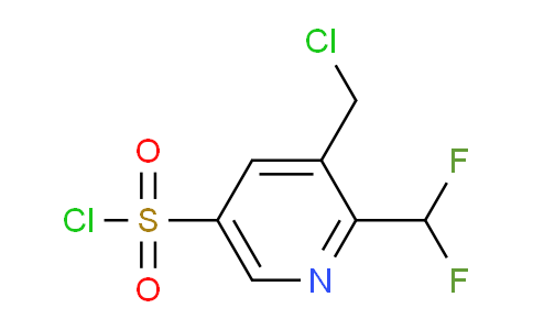 AM138834 | 1806817-91-3 | 3-(Chloromethyl)-2-(difluoromethyl)pyridine-5-sulfonyl chloride
