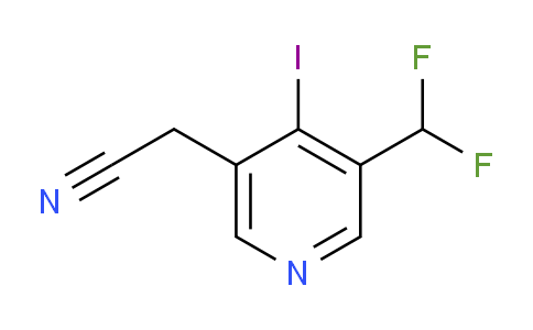 AM138835 | 1805333-45-2 | 3-(Difluoromethyl)-4-iodopyridine-5-acetonitrile