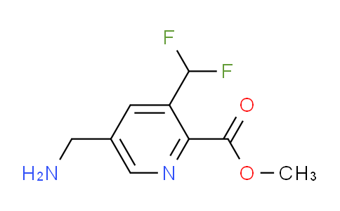 AM138839 | 1805303-09-6 | Methyl 5-(aminomethyl)-3-(difluoromethyl)pyridine-2-carboxylate