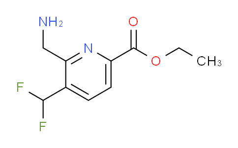 AM138845 | 1805035-59-9 | Ethyl 2-(aminomethyl)-3-(difluoromethyl)pyridine-6-carboxylate