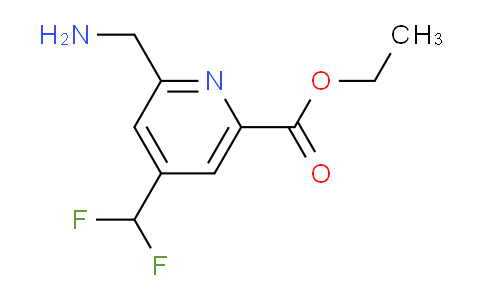 AM138847 | 1804441-49-3 | Ethyl 2-(aminomethyl)-4-(difluoromethyl)pyridine-6-carboxylate