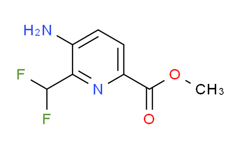 AM138853 | 1805274-44-5 | Methyl 3-amino-2-(difluoromethyl)pyridine-6-carboxylate