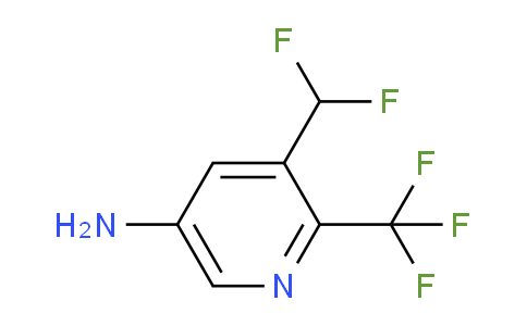 AM138854 | 1803998-79-9 | 5-Amino-3-(difluoromethyl)-2-(trifluoromethyl)pyridine