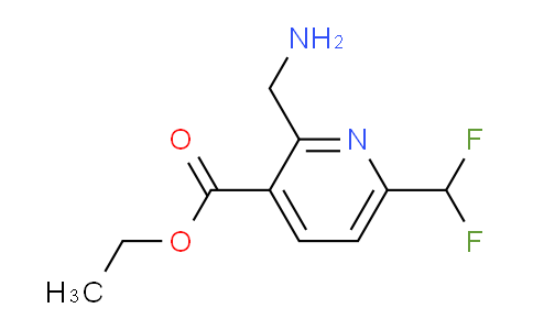 AM138860 | 1805314-06-0 | Ethyl 2-(aminomethyl)-6-(difluoromethyl)pyridine-3-carboxylate