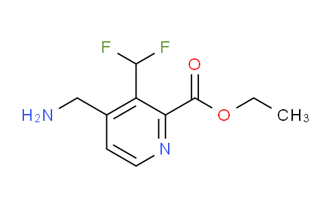 AM138867 | 1805314-23-1 | Ethyl 4-(aminomethyl)-3-(difluoromethyl)pyridine-2-carboxylate