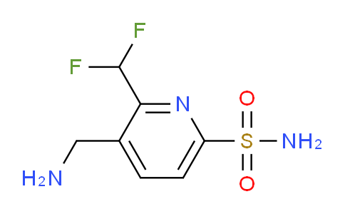 3-(Aminomethyl)-2-(difluoromethyl)pyridine-6-sulfonamide