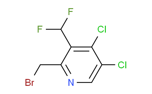 2-(Bromomethyl)-4,5-dichloro-3-(difluoromethyl)pyridine
