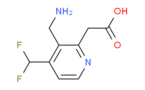 AM138879 | 1805035-84-0 | 3-(Aminomethyl)-4-(difluoromethyl)pyridine-2-acetic acid