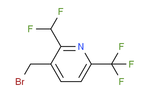 AM138890 | 1805318-80-2 | 3-(Bromomethyl)-2-(difluoromethyl)-6-(trifluoromethyl)pyridine
