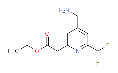 AM138895 | 1805134-93-3 | Ethyl 4-(aminomethyl)-2-(difluoromethyl)pyridine-6-acetate