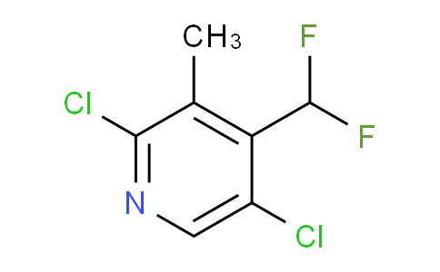 2,5-Dichloro-4-(difluoromethyl)-3-methylpyridine