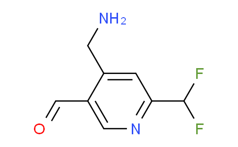 AM138906 | 1805133-98-5 | 4-(Aminomethyl)-2-(difluoromethyl)pyridine-5-carboxaldehyde