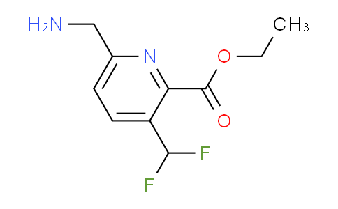 AM138907 | 1805280-55-0 | Ethyl 6-(aminomethyl)-3-(difluoromethyl)pyridine-2-carboxylate