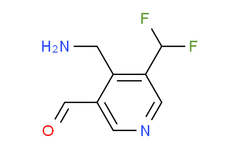 AM138908 | 1804711-61-2 | 4-(Aminomethyl)-3-(difluoromethyl)pyridine-5-carboxaldehyde