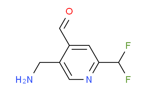 AM138909 | 1805035-22-6 | 5-(Aminomethyl)-2-(difluoromethyl)pyridine-4-carboxaldehyde