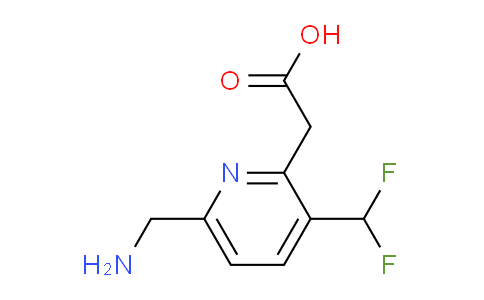 AM138919 | 1806792-34-6 | 6-(Aminomethyl)-3-(difluoromethyl)pyridine-2-acetic acid