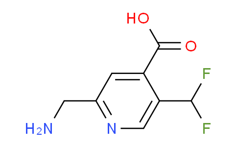 2-(Aminomethyl)-5-(difluoromethyl)pyridine-4-carboxylic acid