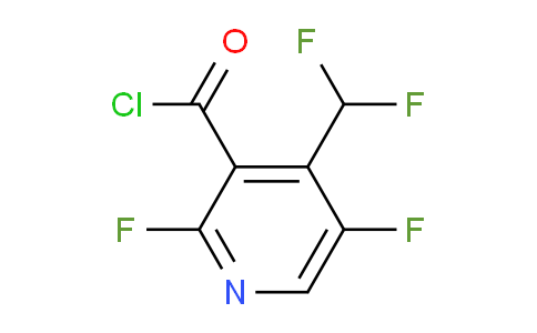 2,5-Difluoro-4-(difluoromethyl)pyridine-3-carbonyl chloride