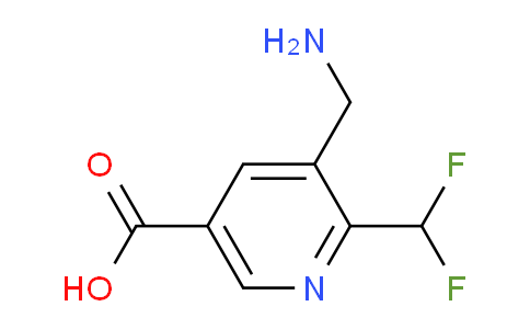 AM138927 | 1805318-82-4 | 3-(Aminomethyl)-2-(difluoromethyl)pyridine-5-carboxylic acid