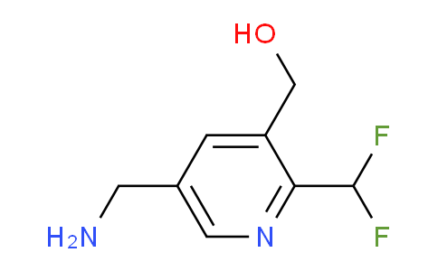 5-(Aminomethyl)-2-(difluoromethyl)pyridine-3-methanol