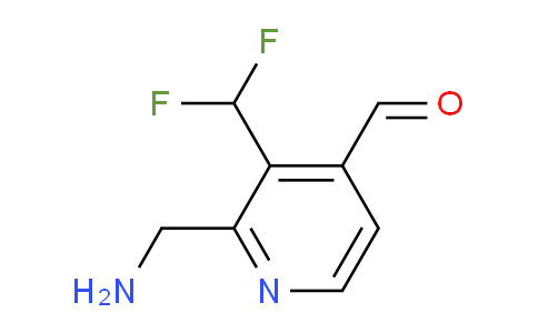 AM138940 | 1805280-07-2 | 2-(Aminomethyl)-3-(difluoromethyl)pyridine-4-carboxaldehyde