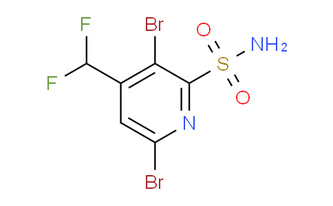 AM138949 | 1805325-52-3 | 3,6-Dibromo-4-(difluoromethyl)pyridine-2-sulfonamide