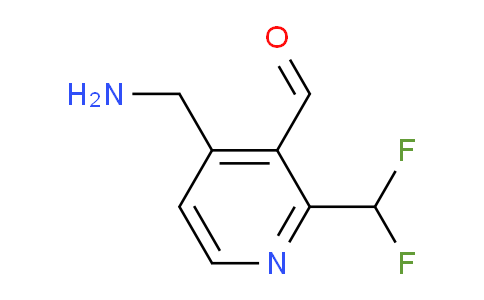 AM138950 | 1806794-66-0 | 4-(Aminomethyl)-2-(difluoromethyl)pyridine-3-carboxaldehyde