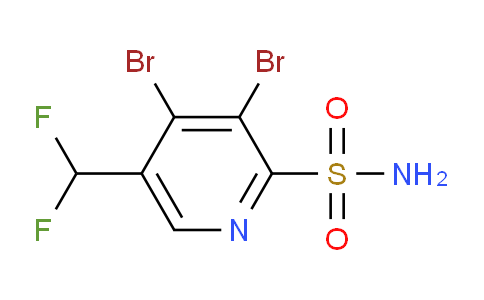 AM138958 | 1806828-90-9 | 3,4-Dibromo-5-(difluoromethyl)pyridine-2-sulfonamide