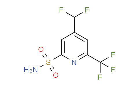 AM138972 | 1803696-23-2 | 4-(Difluoromethyl)-2-(trifluoromethyl)pyridine-6-sulfonamide