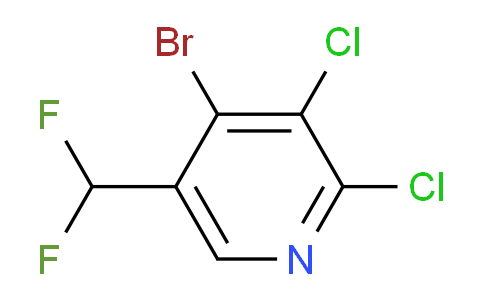 AM138979 | 1805996-61-5 | 4-Bromo-2,3-dichloro-5-(difluoromethyl)pyridine