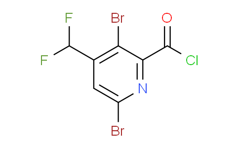 AM138988 | 1805285-03-3 | 3,6-Dibromo-4-(difluoromethyl)pyridine-2-carbonyl chloride