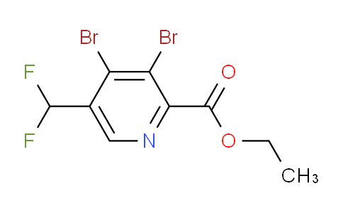 AM138995 | 1805968-72-2 | Ethyl 3,4-dibromo-5-(difluoromethyl)pyridine-2-carboxylate