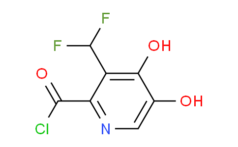 3-(Difluoromethyl)-4,5-dihydroxypyridine-2-carbonyl chloride