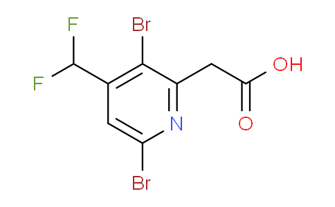 AM139013 | 1805969-06-5 | 3,6-Dibromo-4-(difluoromethyl)pyridine-2-acetic acid