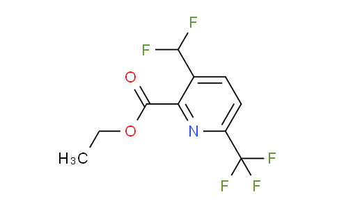 AM139019 | 1806808-38-7 | Ethyl 3-(difluoromethyl)-6-(trifluoromethyl)pyridine-2-carboxylate
