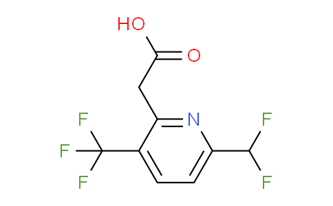 AM139023 | 1804446-32-9 | 6-(Difluoromethyl)-3-(trifluoromethyl)pyridine-2-acetic acid