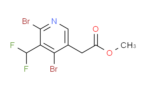 AM139025 | 1805330-71-5 | Methyl 2,4-dibromo-3-(difluoromethyl)pyridine-5-acetate