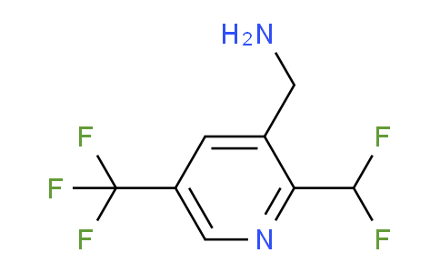 3-(Aminomethyl)-2-(difluoromethyl)-5-(trifluoromethyl)pyridine