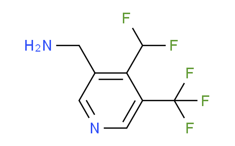 3-(Aminomethyl)-4-(difluoromethyl)-5-(trifluoromethyl)pyridine